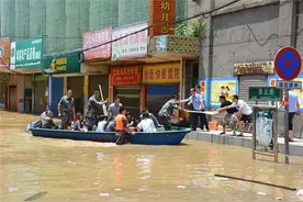 新邵县：众志成城战洪峰图片