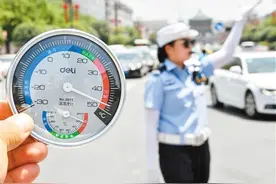 西安昨日气温超40℃突破同期历史极值 未来三日高烧难退图片