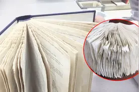 被水弄湿的书本皱巴巴弄不平？用这一招还你一个新课本视频封面