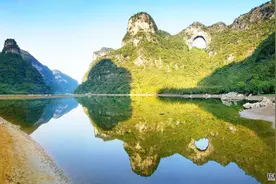 这地方比桂林还漂亮，小编带你游上林之—走进“月亮山”