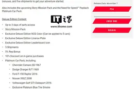 预购用户送物理特效，EA《极品飞车20》遭吐槽图片