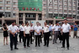 张建杰督查第十六届环湖赛天水赛段筹备工作图片