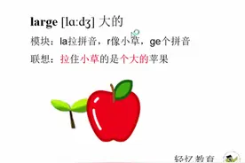 记单词小妙招，苏教译林六年级下册large大的单词趣味妙记