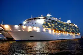 日媒：世界最大规模游轮将停日本 专营中日航线图片