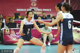 2017世界女排大奖赛总决赛：中国女排3-2胜荷兰图片