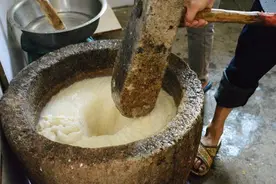 麻糍，舌尖上的柔软图片