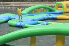 恩施最刺激的水上闯关，游戏玩到你爽，奖品拿到手软！图片