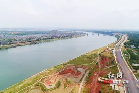 衡阳滨江新区：13条路网2条风光带2栋安置房已基本成型图片