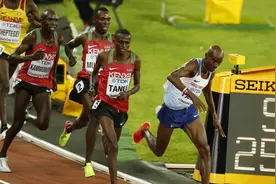 伤势不影响 法拉赫5000米添金信心图片