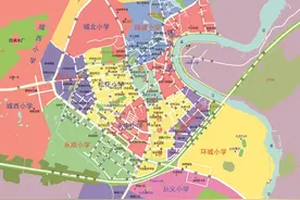 北流城区小学初中招生范围划定图片