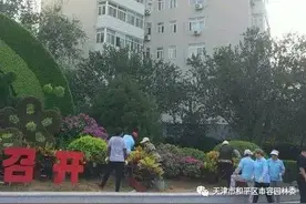 「全运会」和平区布置绿化景点喜迎全运盛会图片