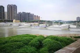 安昌河石桥铺闸坝工程完工，就等蓄水啦！图片