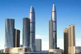 合肥第一高楼！68层双子塔楼将在这里重建！曾烂尾7年！图片