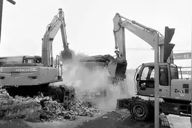 太原尖草坪区三给片区综合改造五村整村拆除誓师大会举行图片