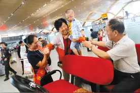 暑运高峰期 昆明机场值机渠道多安检分类细图片