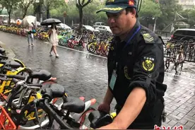 上海一街道试点共享单车“第三方协管”图片