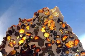 「教育」星际宝石—橄榄陨铁图片