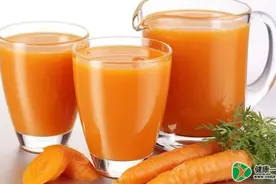 来杯胡萝卜草莓饮给眼睛排毒图片