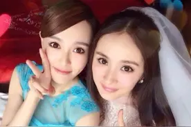 唐嫣祝好姐妹杨幂生日快乐 网友：两女神友谊长存图片