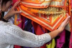 五千元的爱马仕丝巾，面料竟来自百元一米的国产丝绸图片