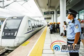 环岛高铁金月湾站开通 东方到三亚只需1小时图片