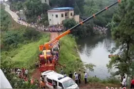 四川泸州：一辆小型汽车滑入水库3人身亡图片