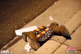 中外游客拉斯维加斯惊魂一刻图片