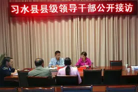 安全周 稳定月｜苟明利公开接访化解民诉图片