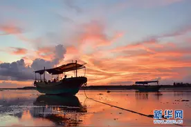 湛江皮寮湾：渔歌晚唱图片