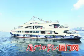 豪华客轮“鹭江80”昨首航 环鼓浪屿+登岛成新亮点图片