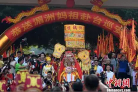 湄洲妈祖金身20年后再启程赴台巡安(组图)图片