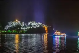 洋气！十一起乐山可夜游三江了 交通管制情况先看看图片