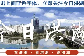 一分钟！速览今日洪湖！图片