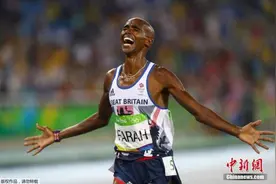 英国名将法拉赫5000米摘银 巨星谢幕英国田径前景不妙图片