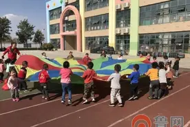 东营区新店街道中心幼儿园开设亚太体智能课程图片