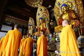 中秋佳节，南山举行盛大祈福法会图片