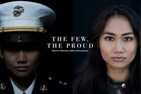 美国退伍军人“双十一”纪念日：海军陆战队女兵这样定义自己图片