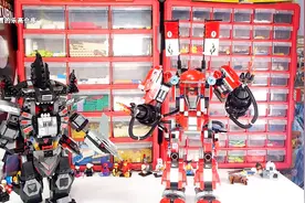 乐高评测：点评幻影忍者大电影系列70615凯的火焰机甲视频封面