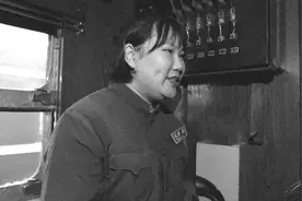 历史的印记：列车广播员图片