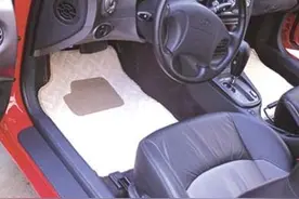 汽车专业人员教你如何清洗地毯图片