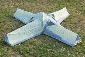 趣味十字帐篷，打造户外秘密基地图片