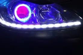 科鲁兹马自达天使眼图片