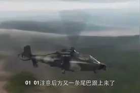 武直9被地对空导弹锁定，驾驶员炫酷驾驶技巧，躲避导弹