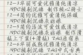 奇迹暖暖第12章主线支线关卡属性NPC技能汇总图片