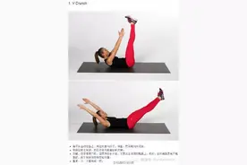 美体每天只需两分钟，就能拥有迷人腹肌！图片