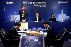第二场AlphaGo2:0李世石 李世石回天乏术图片