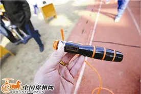 徐州：中考体育测试“电子考官”把关图片