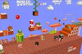 一个将你小时候玩的FC游戏一秒变3D的小花招图片