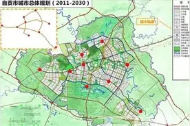 高大上！自贡城市轻轨路线竟是这样？图片