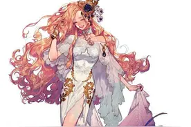 韩国画师联手企划 这么华美艳丽的拟人化宝石少女你见过吗？图片